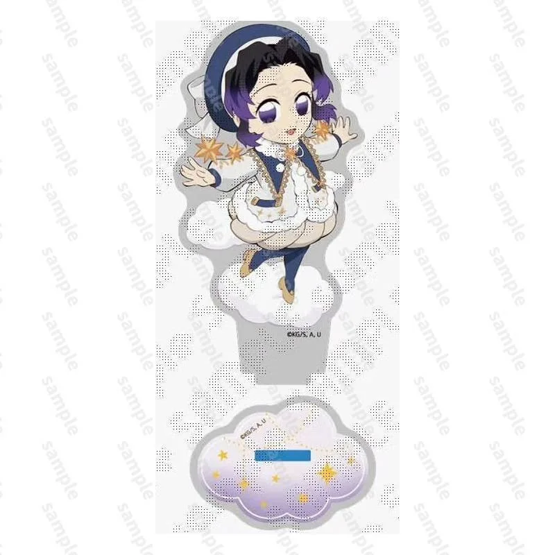 New Demon Slayer: Kimetsu No Yaiba Acrylic Stand Figure Kanroji Mitsuri Tokitou Muichirou Anime Peripheral Desktop Ornament Gift