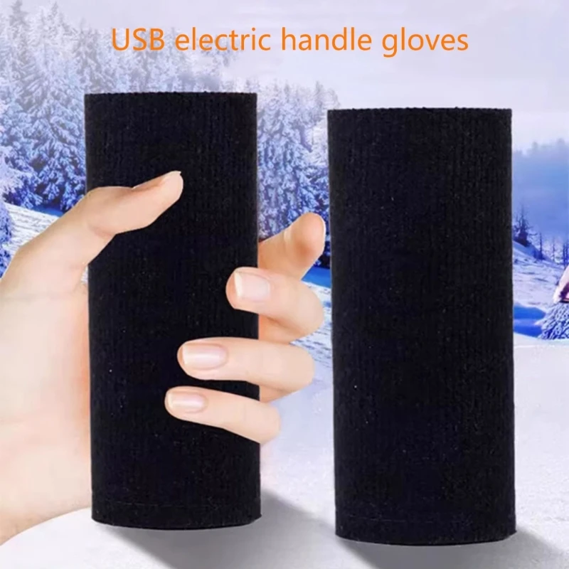 

Rapid Heating Motorcycle Handlebar Covers with Intelligent Temperature Control Waterproof Designs Motorcycle Grips set X37F