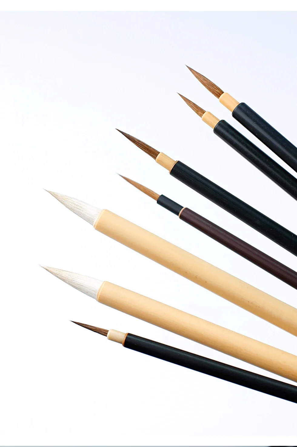 Japan Kuretake ZIG Menso Kalligraphie-Pinselstift, Cartoonist, Aquarellmalerei, Comic-Linienzeichnung und Illustration, gemischte Haarspitze – Detail 6