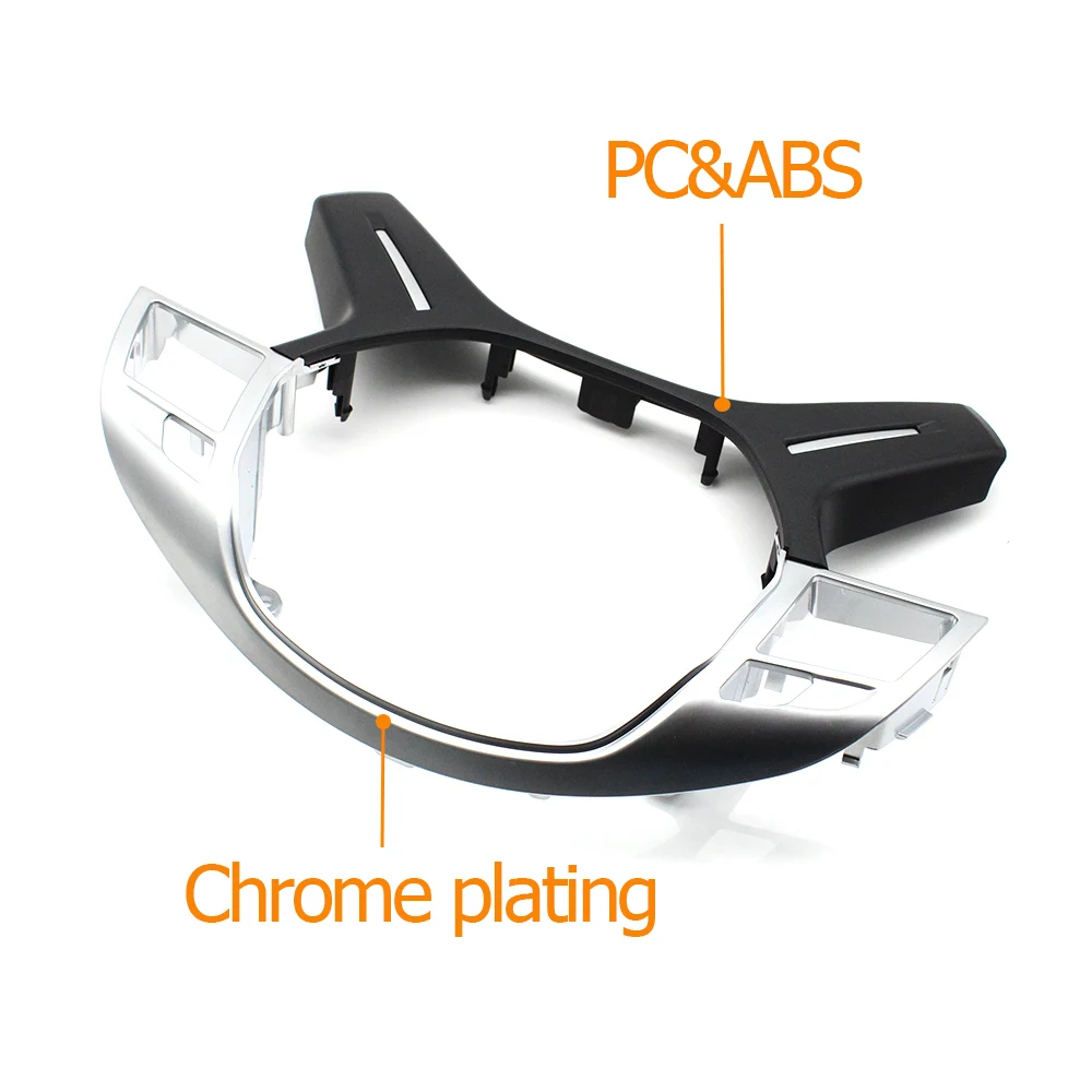 For Mercedes Benz C E M ML GL GLS G Class W204 W212 W166 W463 Car Steering Wheel Cover Panel Trim Replacement 0994640513