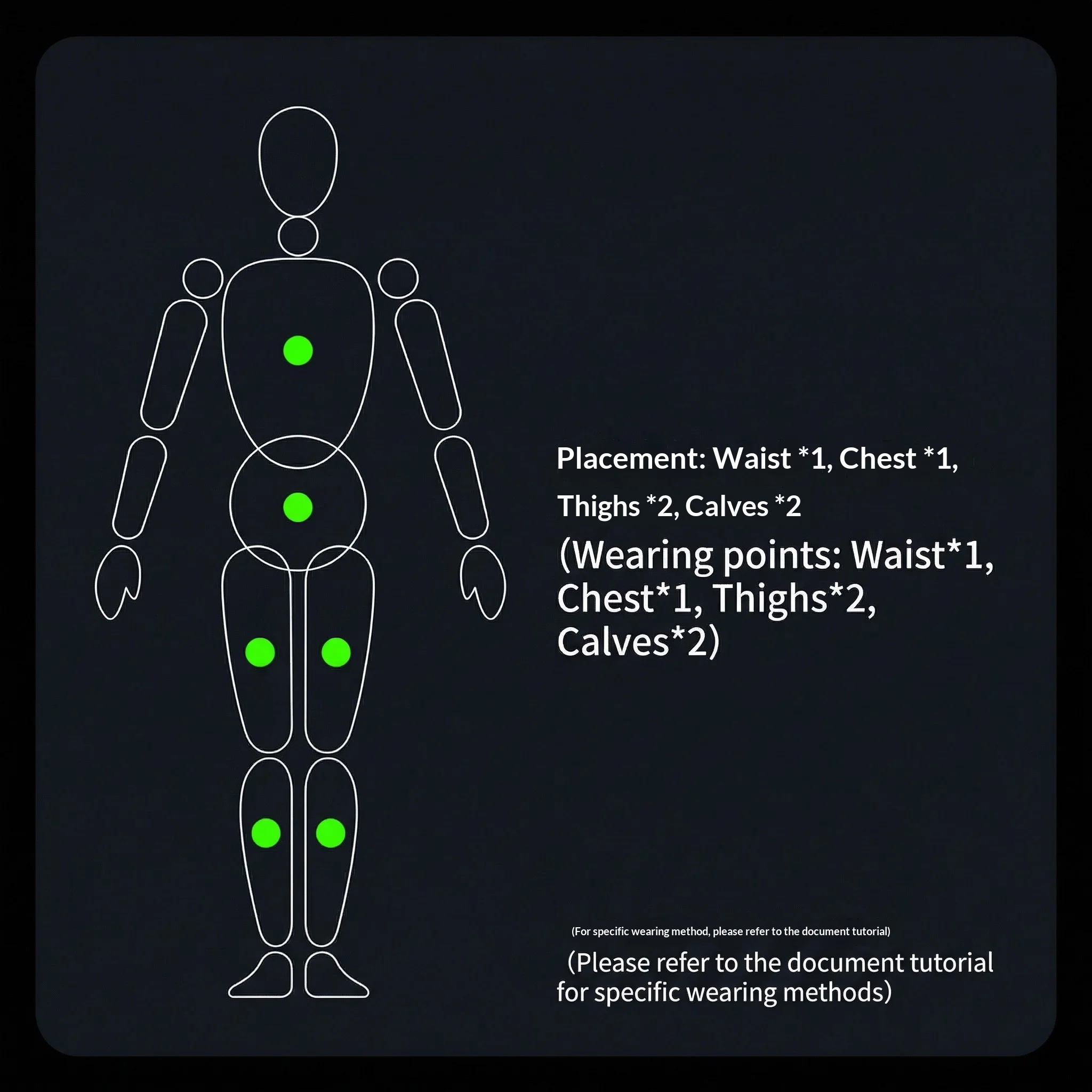 Rebocap VR6 Points Full Body Tracker full-body motion capture