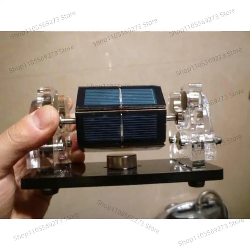 Solar Magnetic Levitation Mendocino Motor, Optical Perpetual Motion Three-Axis Positioning Teaching Experimental Model