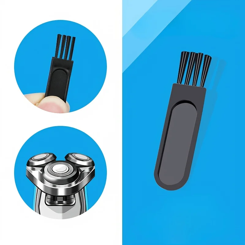 4units Cleaning Brush Cleaning Tools Plastic Soft Brush Shaver Accessories Household Appliance Dust Removal Brush