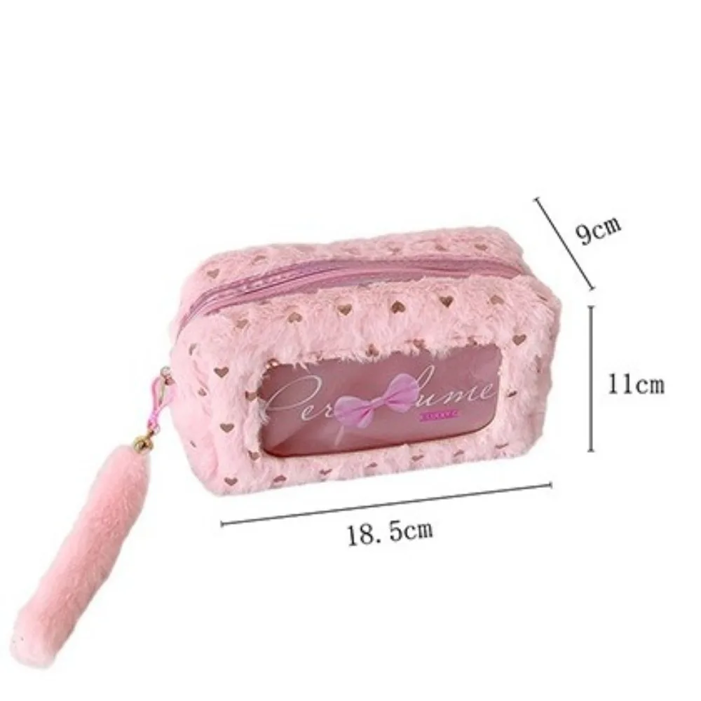 New Bow Pencil Case Large Capacity Multifunctional Pencil Bag Desktop Stationery Organizer Pouch