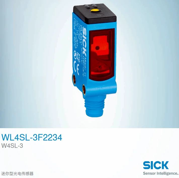 Germany SICK WL4SL-3F2234 Mirror Reflection Photoelectric Sensor, Order Number: 1061562