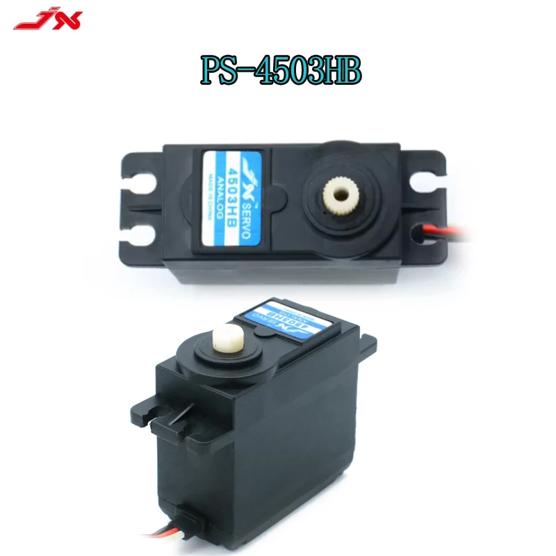 JX Servo PS-4503HB 45,5g 3KG RC Servo estándar Servo de Motor de engranaje de dirección de plástico para modelos RC accesorios de piezas de avión