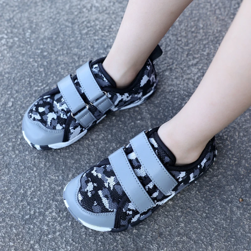 Children Shoes Non-slip Breathable Mesh Shoes Comfort Running Shoe Brand Girls Boys Camouflag Casual Shoes Kids Fashion Sneakers