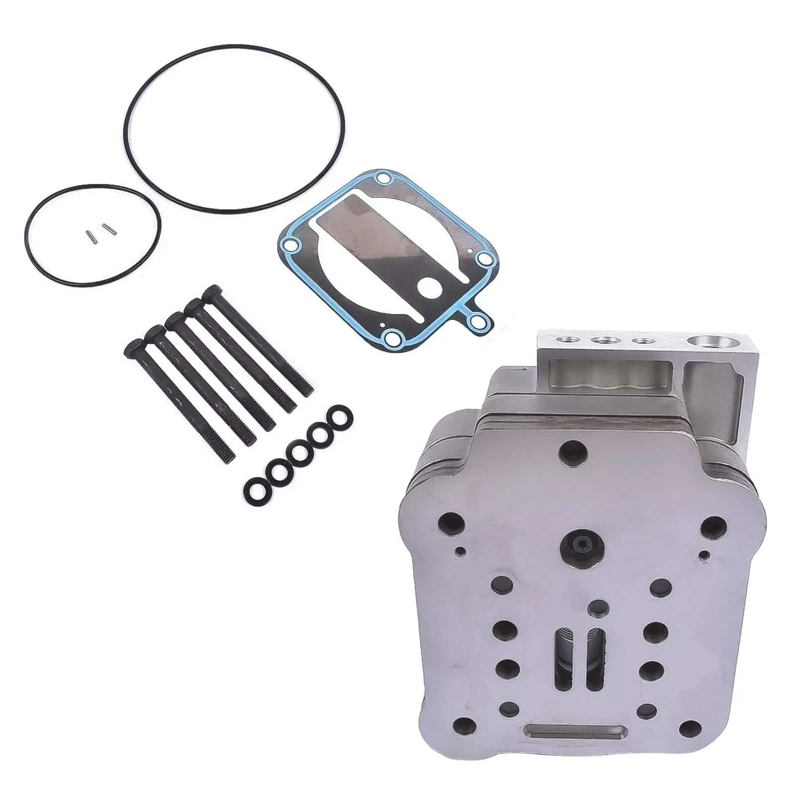 Air Brake Kit Compressor Cilindro Cabeça, para Detroit Diesel, Navistar, AP01, 23536774