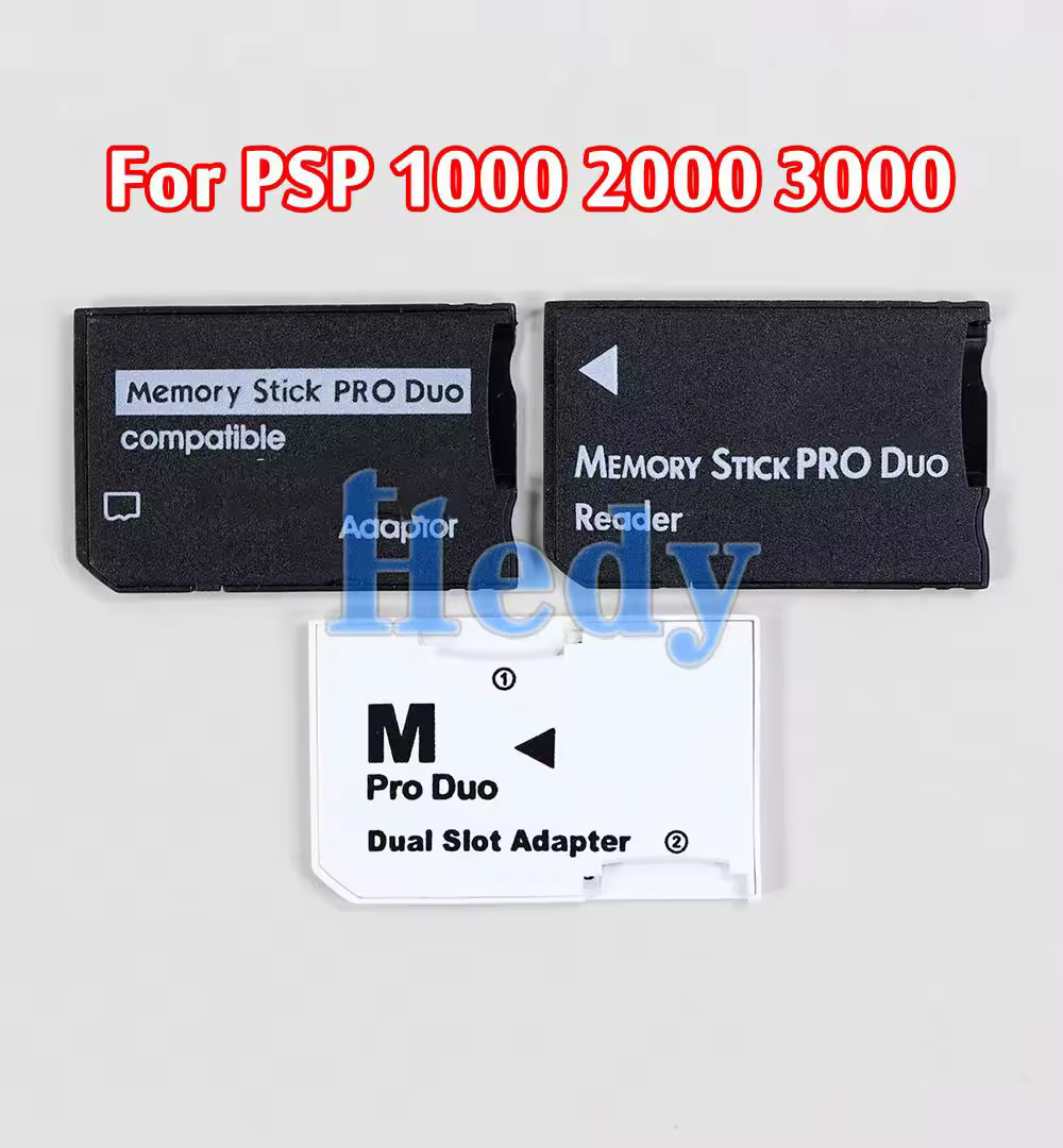 1 peça micro sd sdhc tf para memória stick ms pro duo adaptador conversor cartão para psp 1000 2000 3000