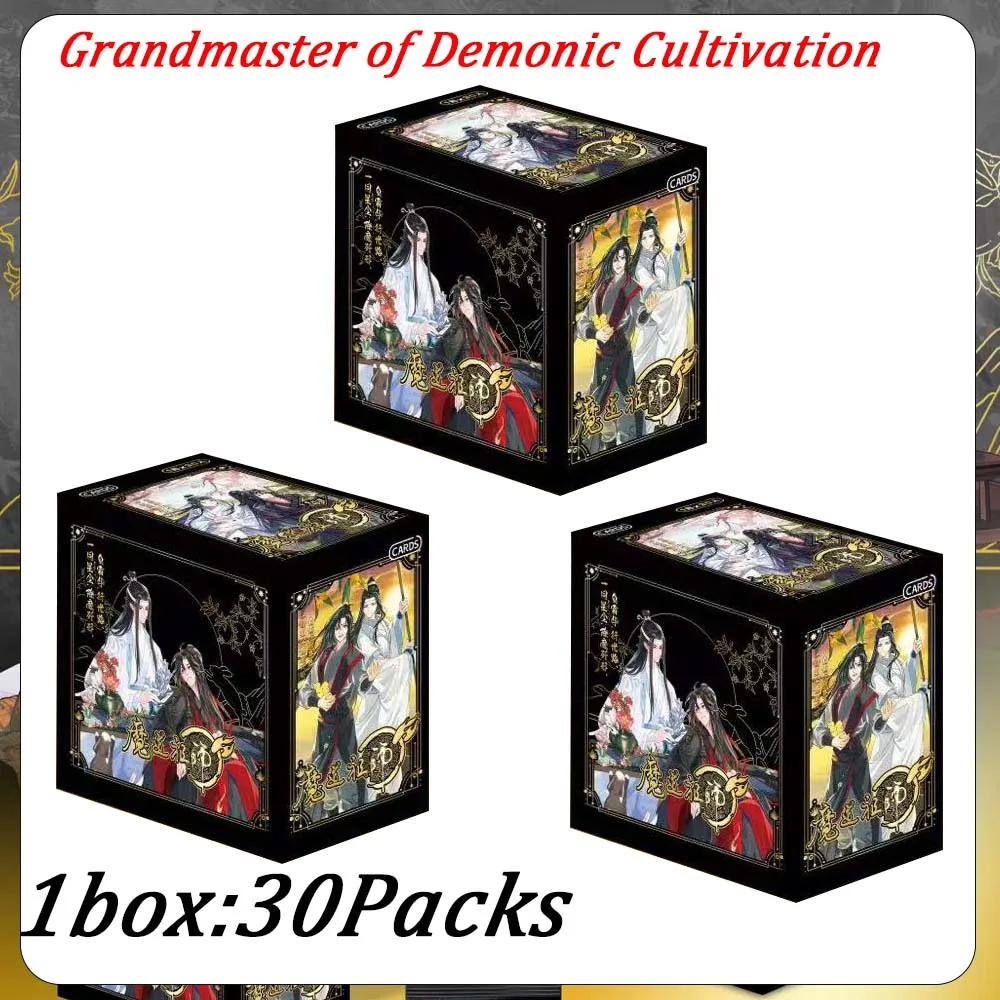 Carte de Signature Mo Dao Zu Shi Drunk Dreams, Wei Wuxian Lan Wangji, ensemble complet de cartes de Collection pour enfants, cadeaux de noël, nouvelle collection 2025