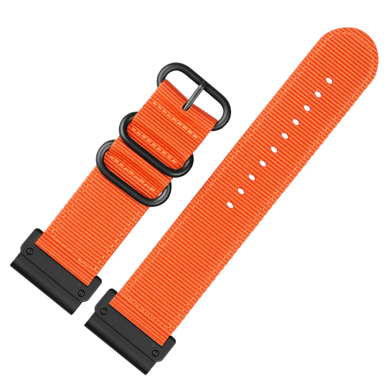 Quick Release Nylon Watch Strap For Garmin Tactix7 Pro fenix7X/6X/5X/PLUS/7/6/935/945 Replacement Wristband 22mm 26mm bracelet