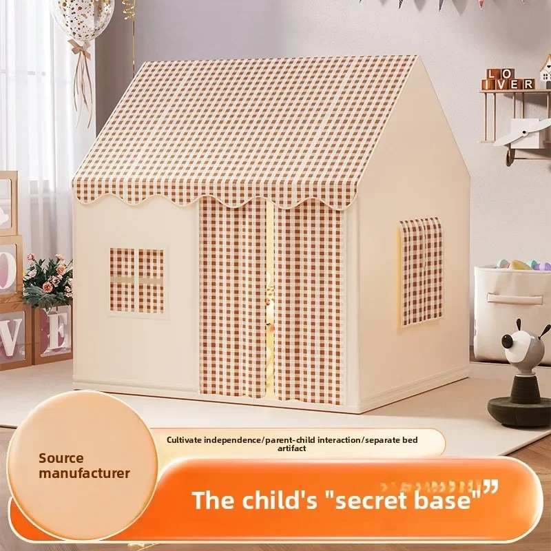 Indoor Kids Tent Castle Playhouse Girls Boys Princess Bedroom Secret Base Play House Children's Tent Indoor Children's Room