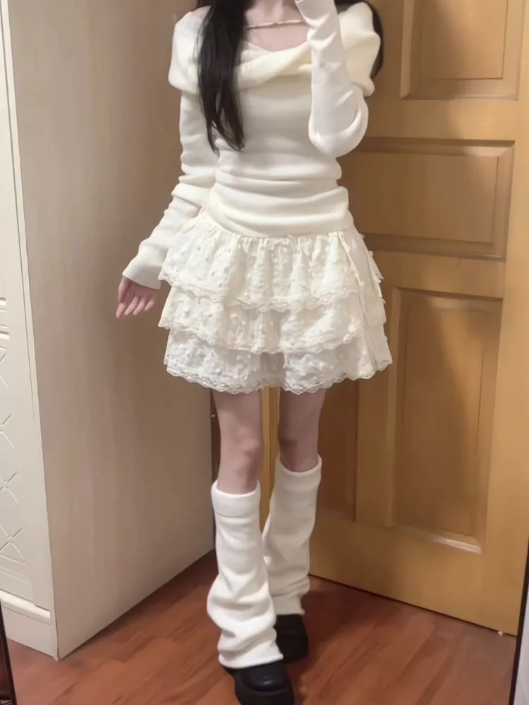 Skirts Women Sweet Club Korean Schoolgirl Lovely Mujer Faldas Summer Chic Y2k High Street Casual Kawaii All-match Mini Harajuku