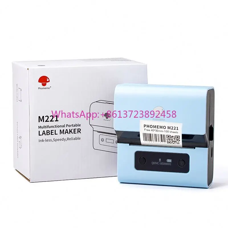 

2024 New Handheld Label Printer Phomemo M221 Mini Sticker Maker Machine