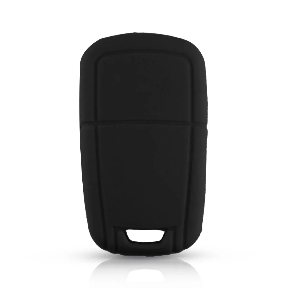 KEYYOU 3 Button Silicone Car Key Case For Chevrolet Buick OPEL VAUXHALL Astra J Corsa E Insignia Zafira C Remote Cover