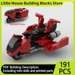 Popular Anime car Model MocBuilding Bricks Masked special Vehicle Modular Technology Gifts HolidayAssemble children Toy suit