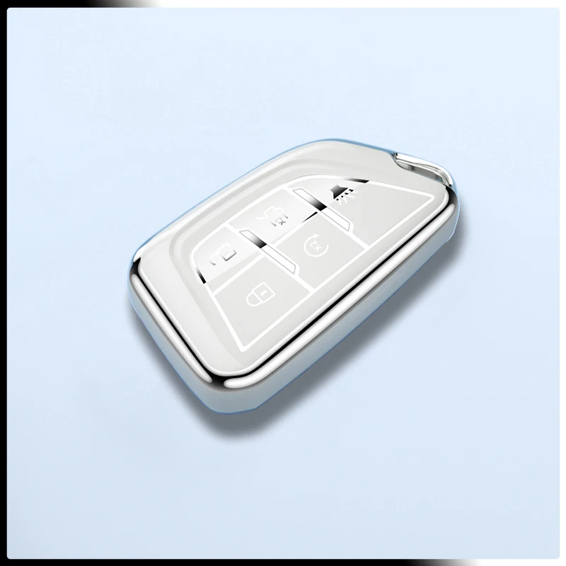 

Car Key Set Car Accessories Tools For Cadillac XT5 XT6 CT5 CT6 CT4 XT4 XTS ATS LYRIQ Key Case Case Pack Buckle Car Key Cover