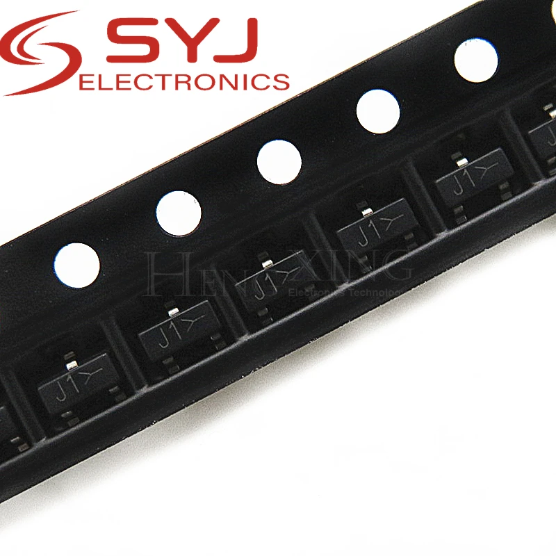 10ชิ้น BSS138LT1G หน้าจอไหม: J1 SOT-23