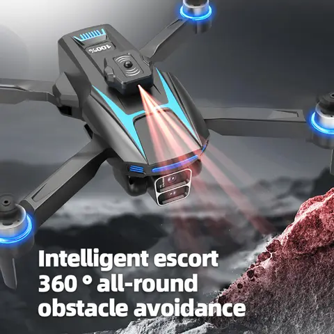 LF666 Drönare 8K Professionell Tre HD-kameror med Stor Skärm FPV Borstlös Antenn Optiskt Flöde Hover Hopfällbar Quadcopter 3KM 10 best sales drönare 3 km - №3