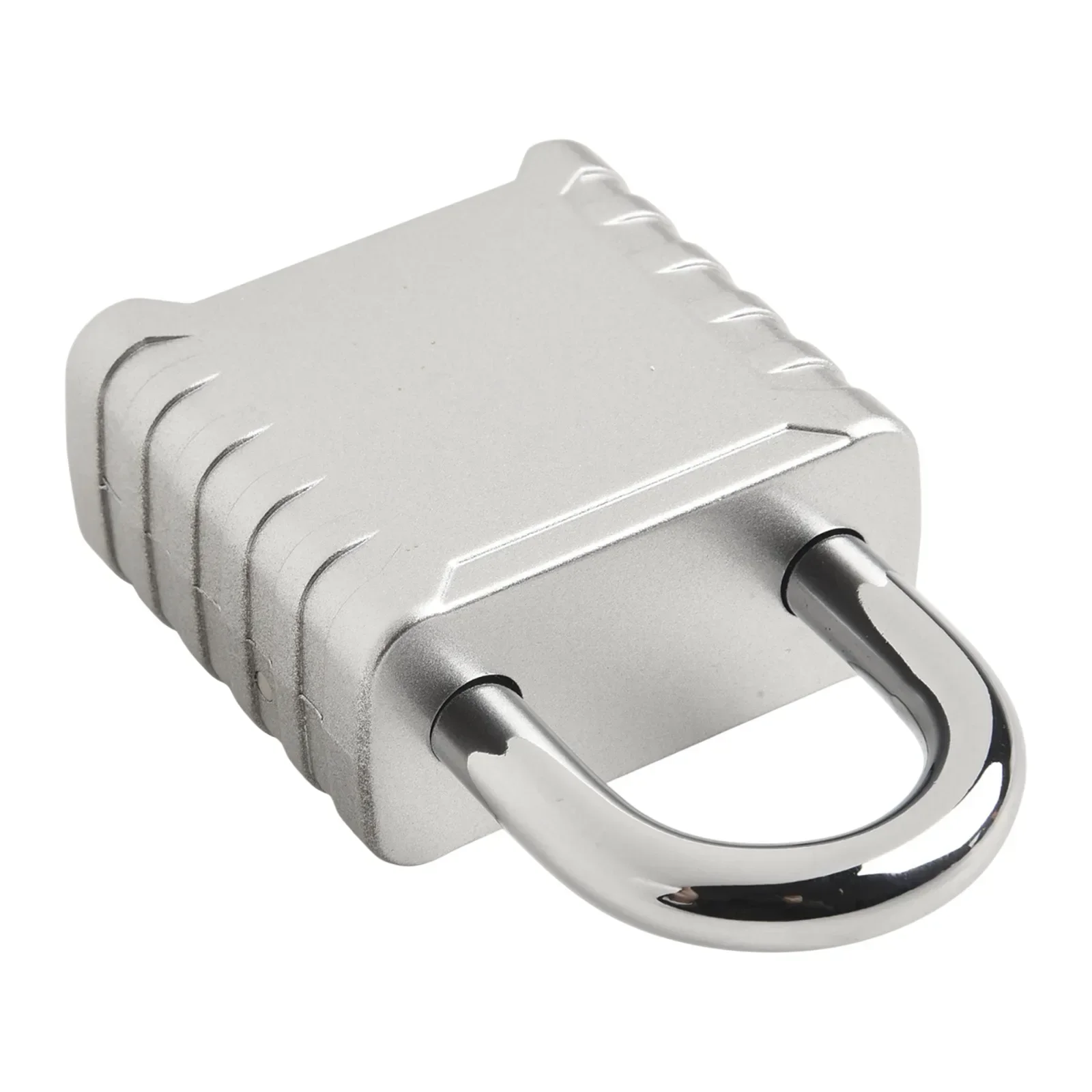 For Fences For Gates Combination Padlock Anti-theft Padlock Silver Waterproof Padlock Zinc Alloy Padlock Outdoor Padlock