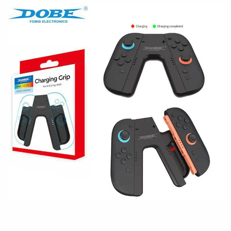 

Charging Grip for Nintendo Switch 2(2025) , Charger Grip for Joy-con 2 Controllers, Comfort Ergonomic Design