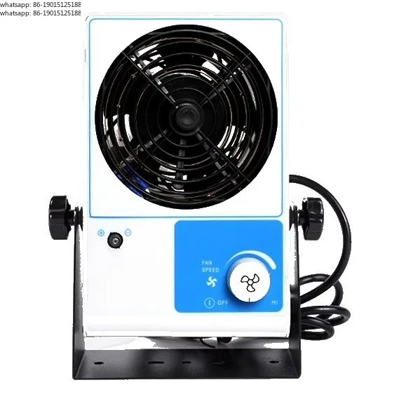 Desktop static eliminator for industrial static removal of ion fan