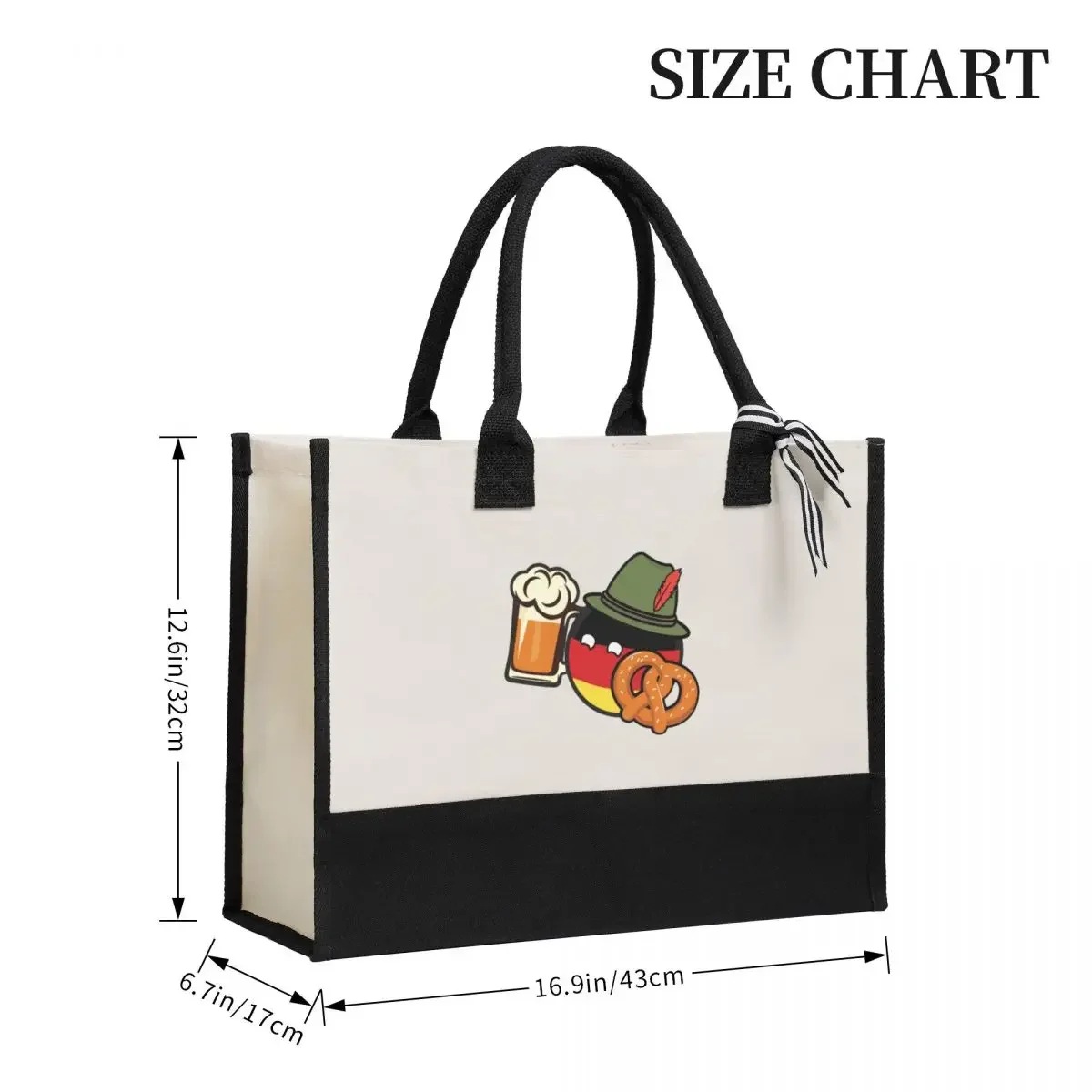 Canvas Gift Shopping Bag Deutschland Canvas Large Capacity Bag Customizable Quality Gifts