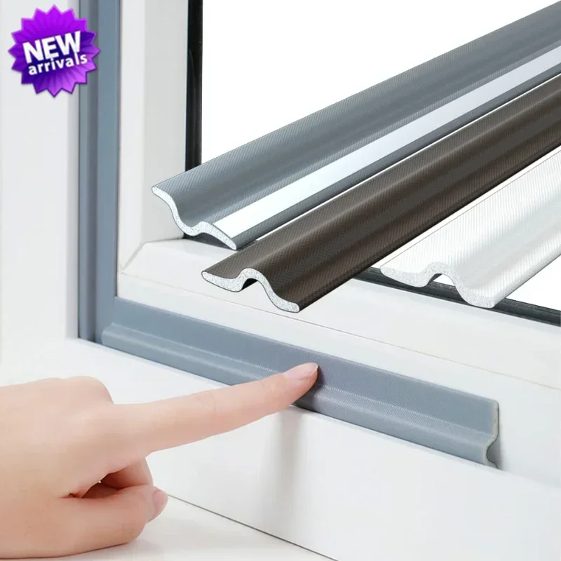 

Sliding Door Windows Sealing Strip Self Adhesive Acoustic Foam Windproof Soundproof Weather Stripping Gap Filler Tape