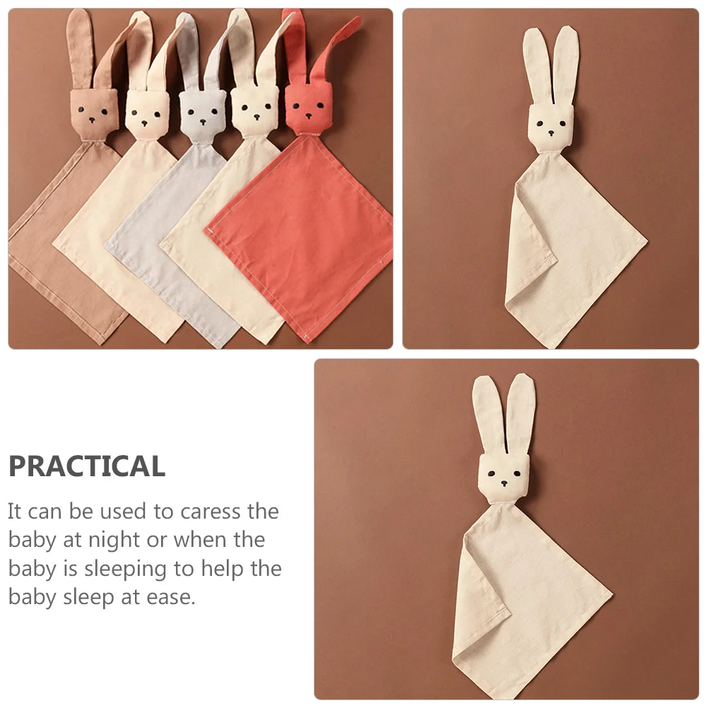 

1Pcs Baby Soothing Towel Cute Cartoon Design Soft Comfortable Tentacles for Night Use Lightweight Security Blanket for Newborns