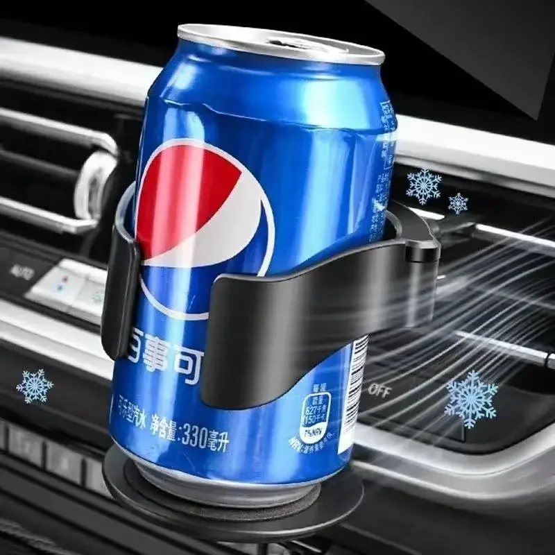 Auto Air Vent Drinkbeker Flessenhouder Auto Drinkrek Stand voor waterflessen en asbak Multifunctionele auto koffiekophouder
