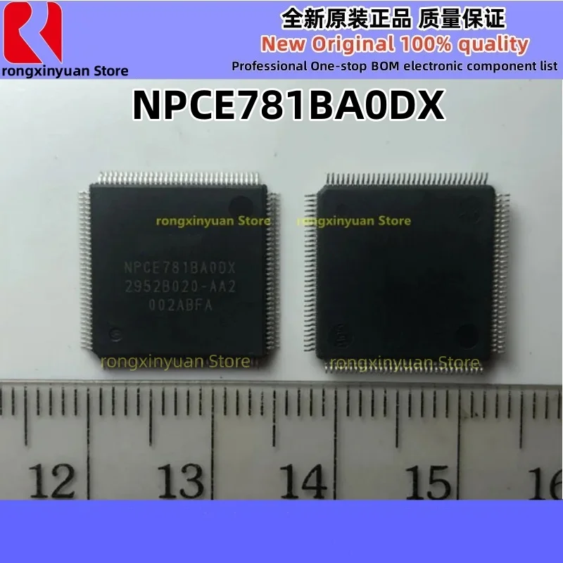 1 Buah/Banyak NPCE781BA0DX NPCE781BAODX QFP-128 NPCE781BA0D NPCE781 Asli Baru 100% Kualitas
