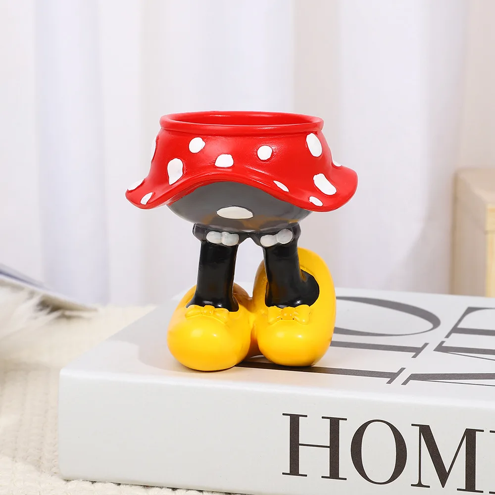Mickey Skirt Succulent Potted Plant Resin Flowerpot Living Room Tabletop Decoration