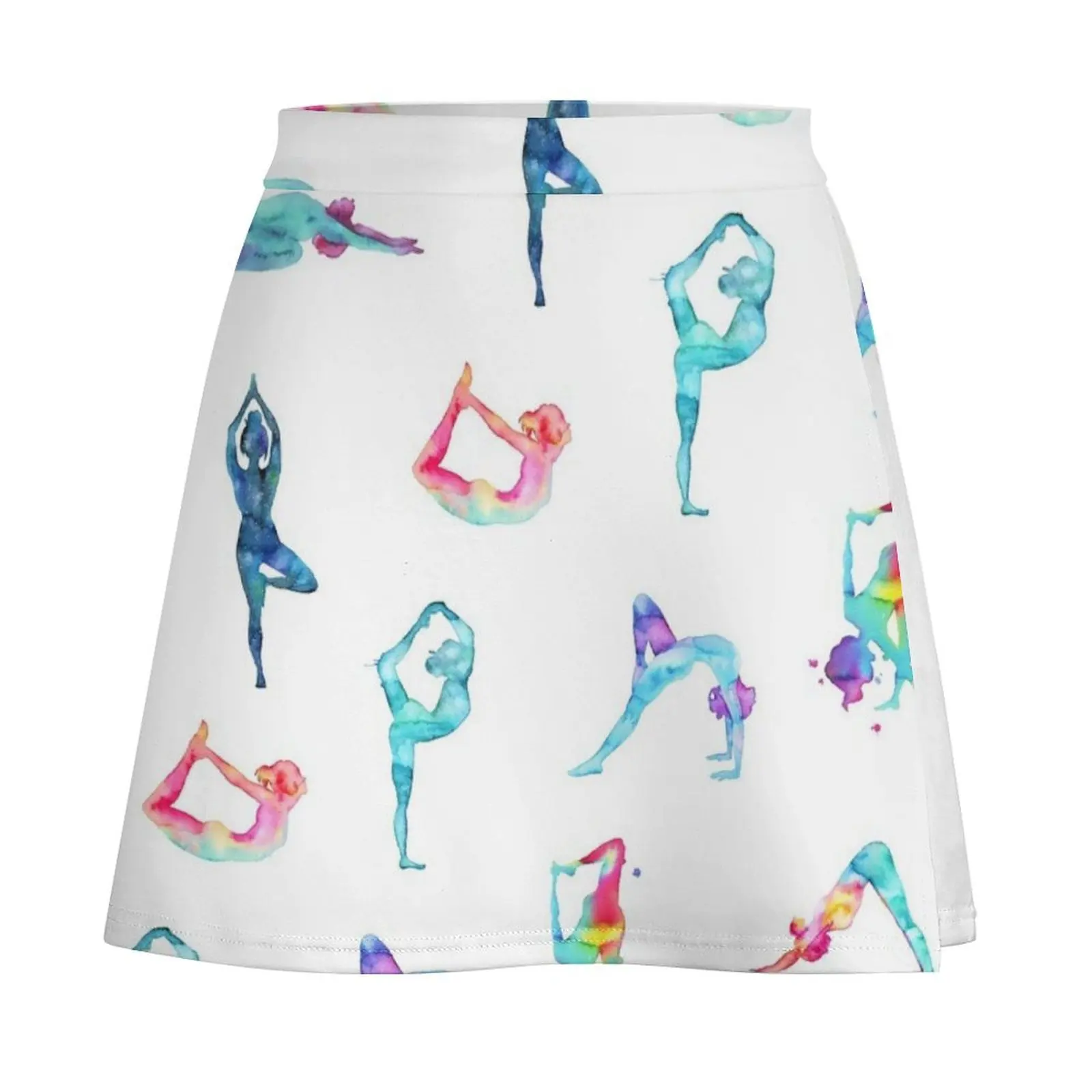 Yoga Pattern Mini Skirt Sexy mini skirt shorts Mini Skirt