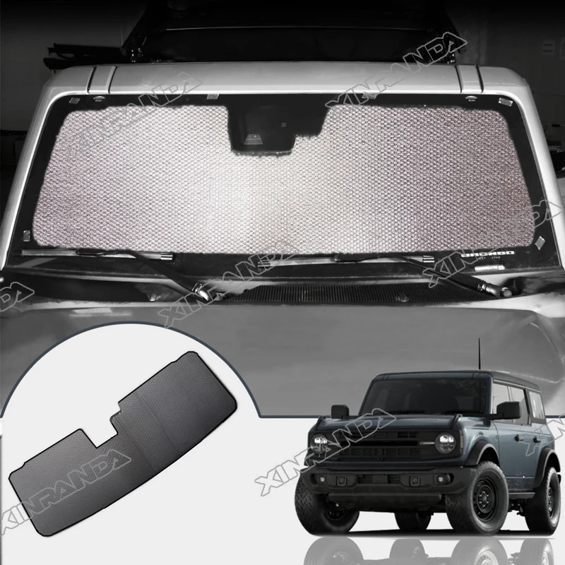 

Windshield Sun Shade Car Sunshades Pads for Bronco 2021