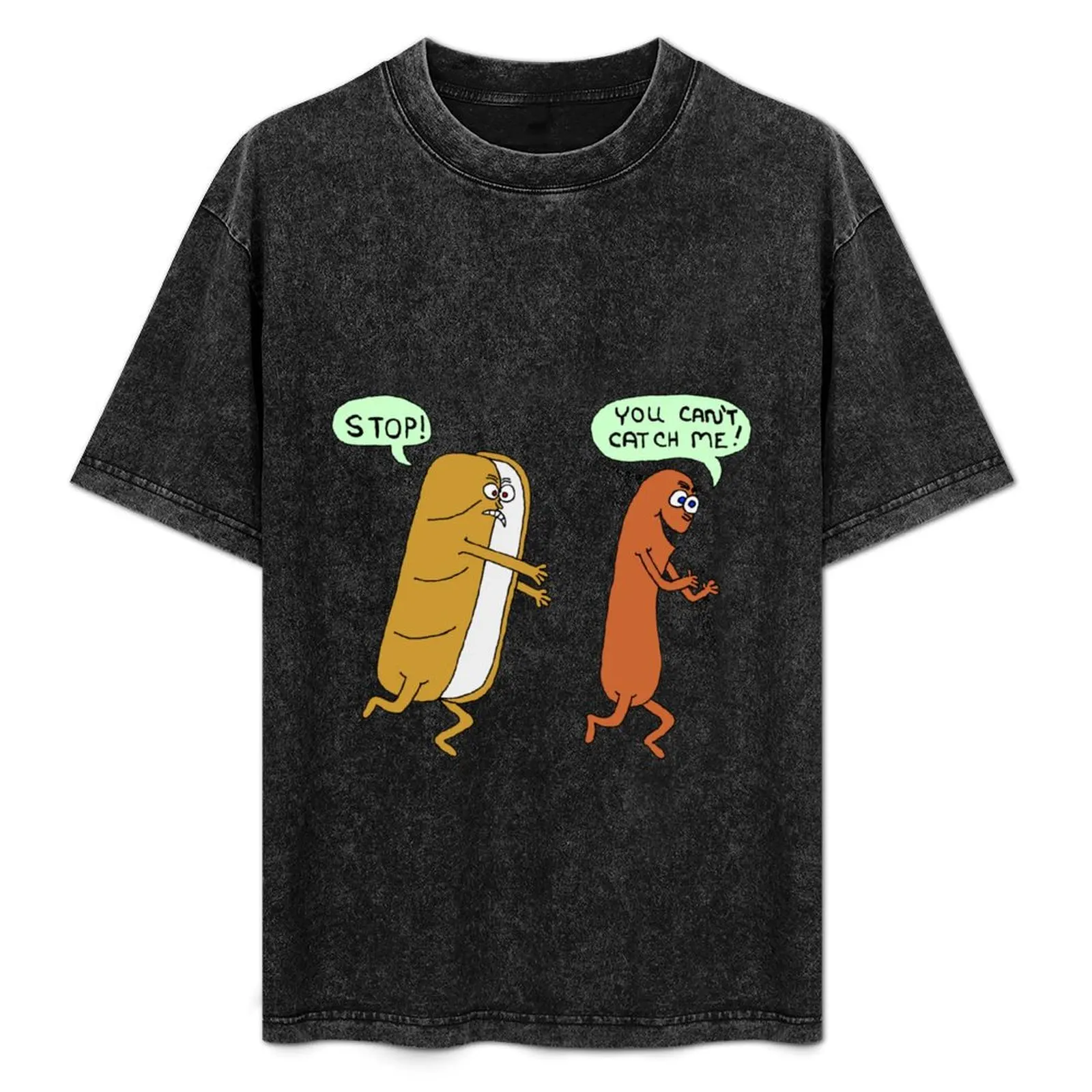 

can't catch me T-Shirt Sports Basic Short Sleeve T-Shirt
