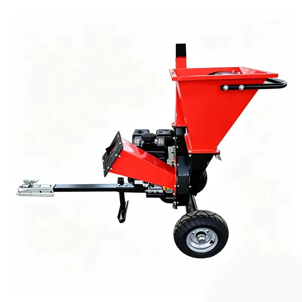 7HP 3-in-1 Branch Shredder with Leaf Suction  Wood Chipper CS706 Shredders for Branches,Wood Crushing