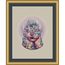 ZZ2261 크로스 스티치 페인팅 세트, 인쇄 안 된 바느질 키트, 크로스 스티치 자수 세트, 크로스 스티치 키트