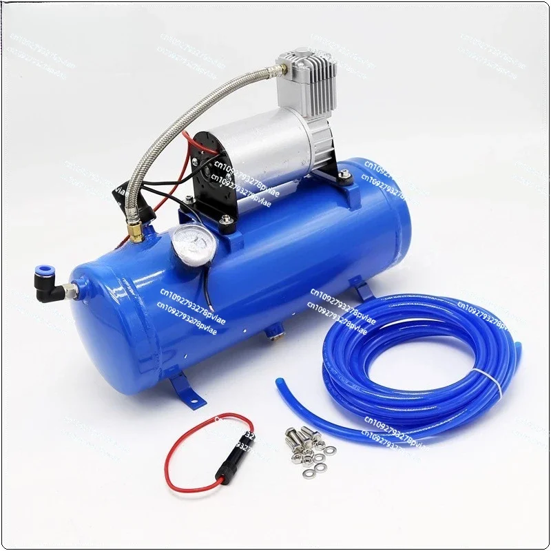 12V/24V Onboard Air Compressor System, Inflator Air Compressor with 6L Tank, Air Horn Kit For Train Horns view 6