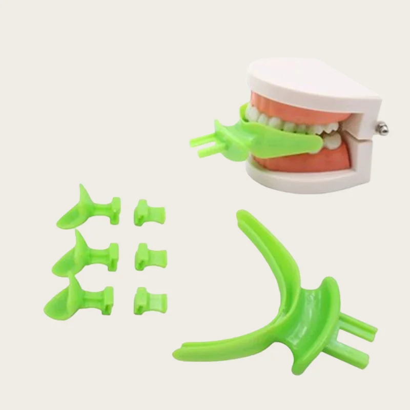 

Dental Edentulous Centric Occlusion Tray Set - Centric Jaw Impression Trays for Non-Teeth Patients Dentistry Supplies