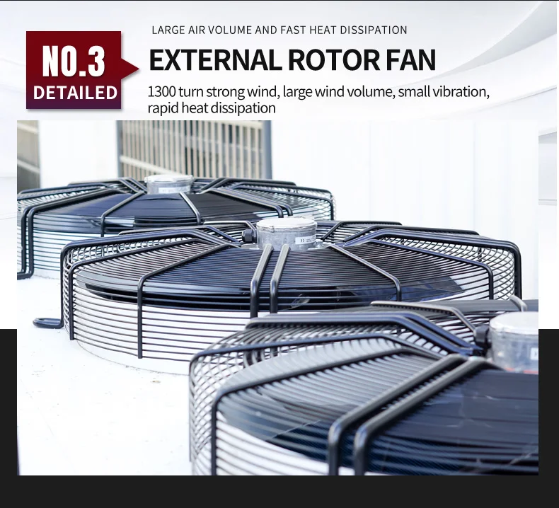 PengQiang ZiLi PQ-ZL75A Industrial Air Cooling Recirculating Chiller 60Tons Screw Water Chiller