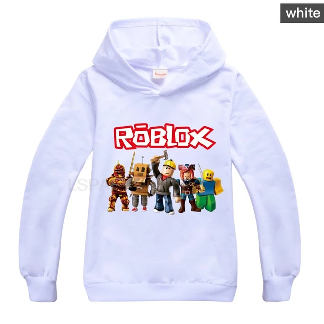 ROBLOX Children Costume Spring Boy Hoodie Kids Clothes Funny Hoodies for Teen Girls 2 14Y ROBLOX Baby Boys Sweatshirt AliExpress