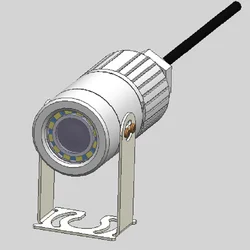 2MP 1080P ampio angolo di visione 120 gradi IP68 telecamera subacquea per pesca/ispezione