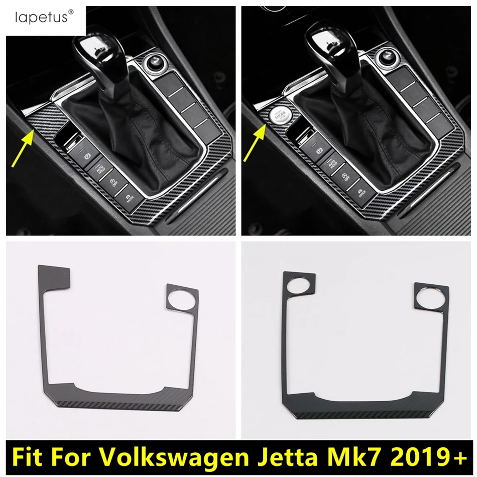 

Central Control Gear Shift Panel Frame Decoration Cover Trim For Volkswagen Jetta Mk7 2019 - 2023 Stainless Steel Accessories