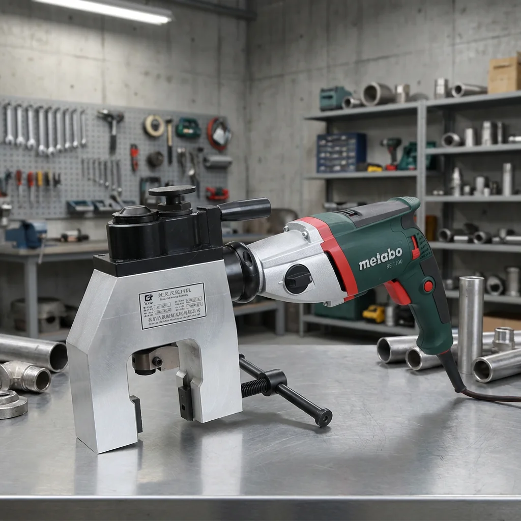 AF76 OD Mounted Auto Feed Pipe Beveling Machine 42-76mm Portable Pipe Beveler for Welding Preparation