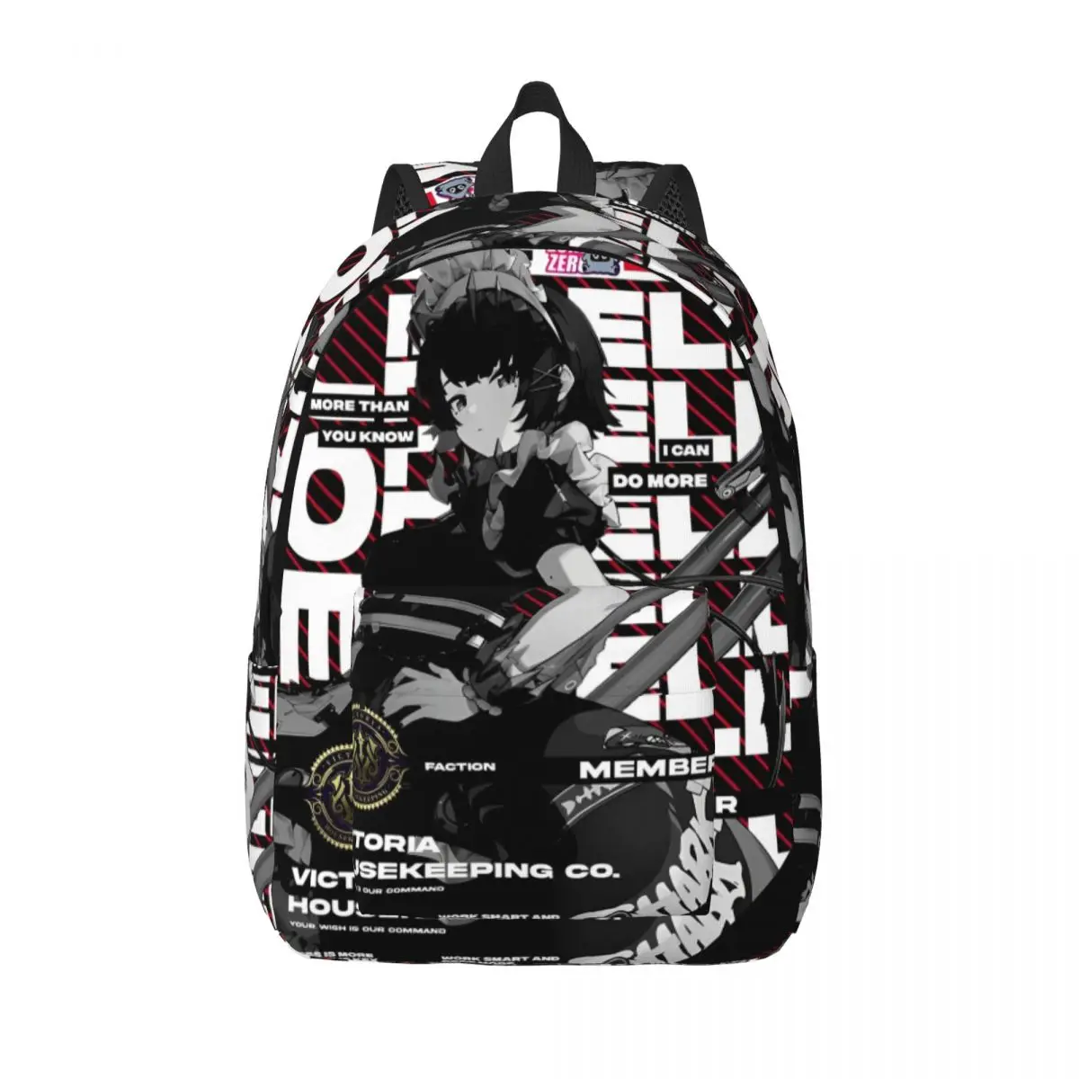 Zenless Zone Zero for Teens Student School Bookbag Video game Daypack Middle High College Sports