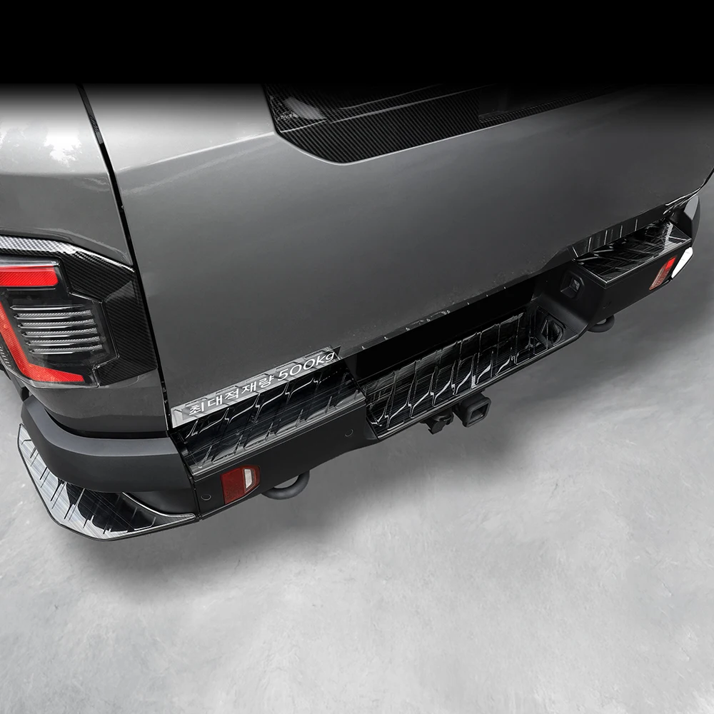 

Комплект из 5 накладок на пороги для Kia TASMAN 2025-2026 (левый/правый руль), нержавеющая сталь, аксессуары для автомобиля