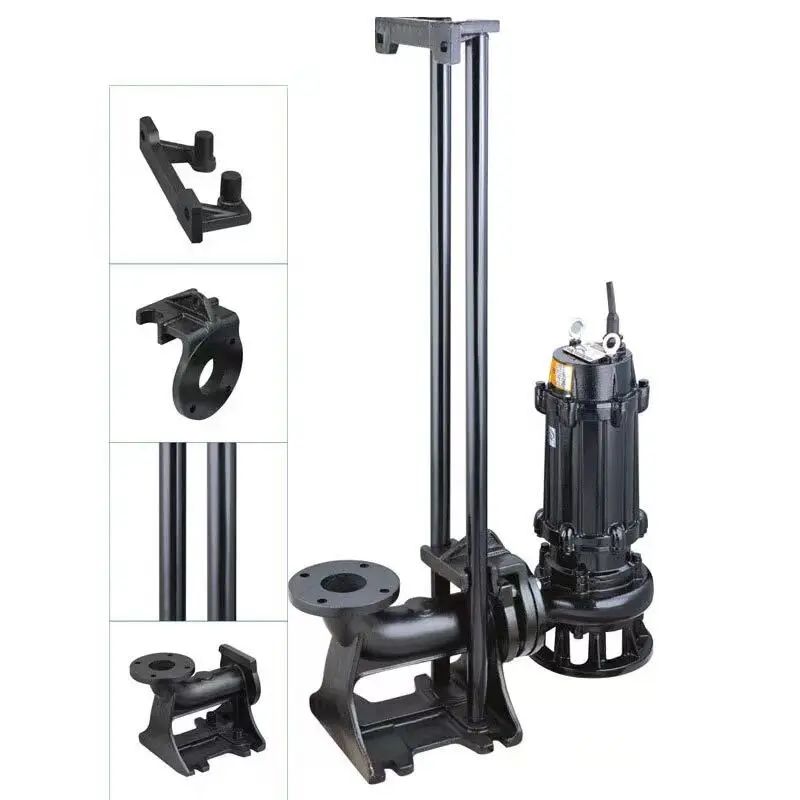 مضخة الطين المطين أفضل نوعية مضخات مياه الصرف الصحي الغاطسة Wq مضخة مياه الصرف الصحي غير انسداد للمياه القذرة