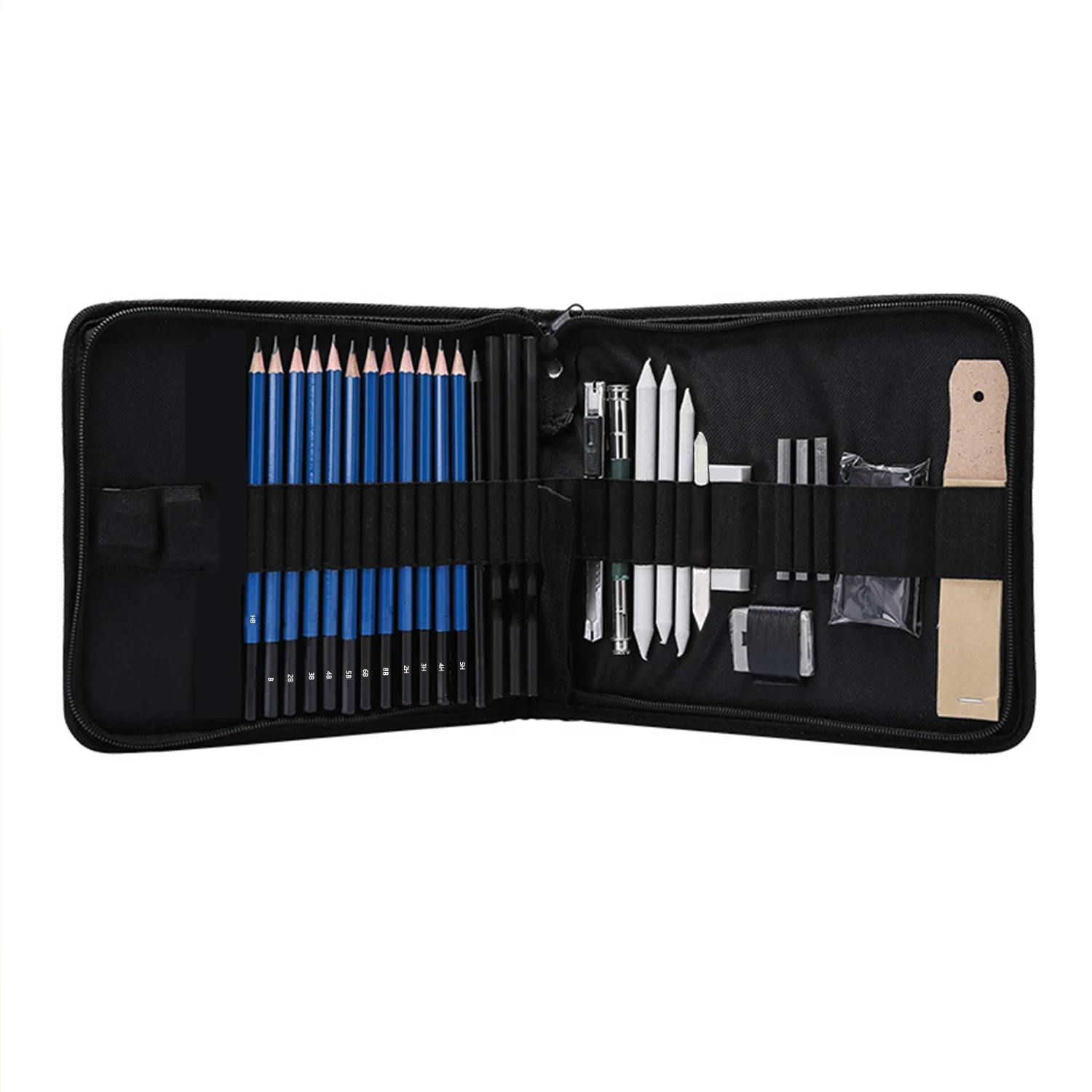 33 Piece Professional Art Painting Set Complete Sketching Drawing Supplies Full Artist Kit with Essential Tools Ideal For School