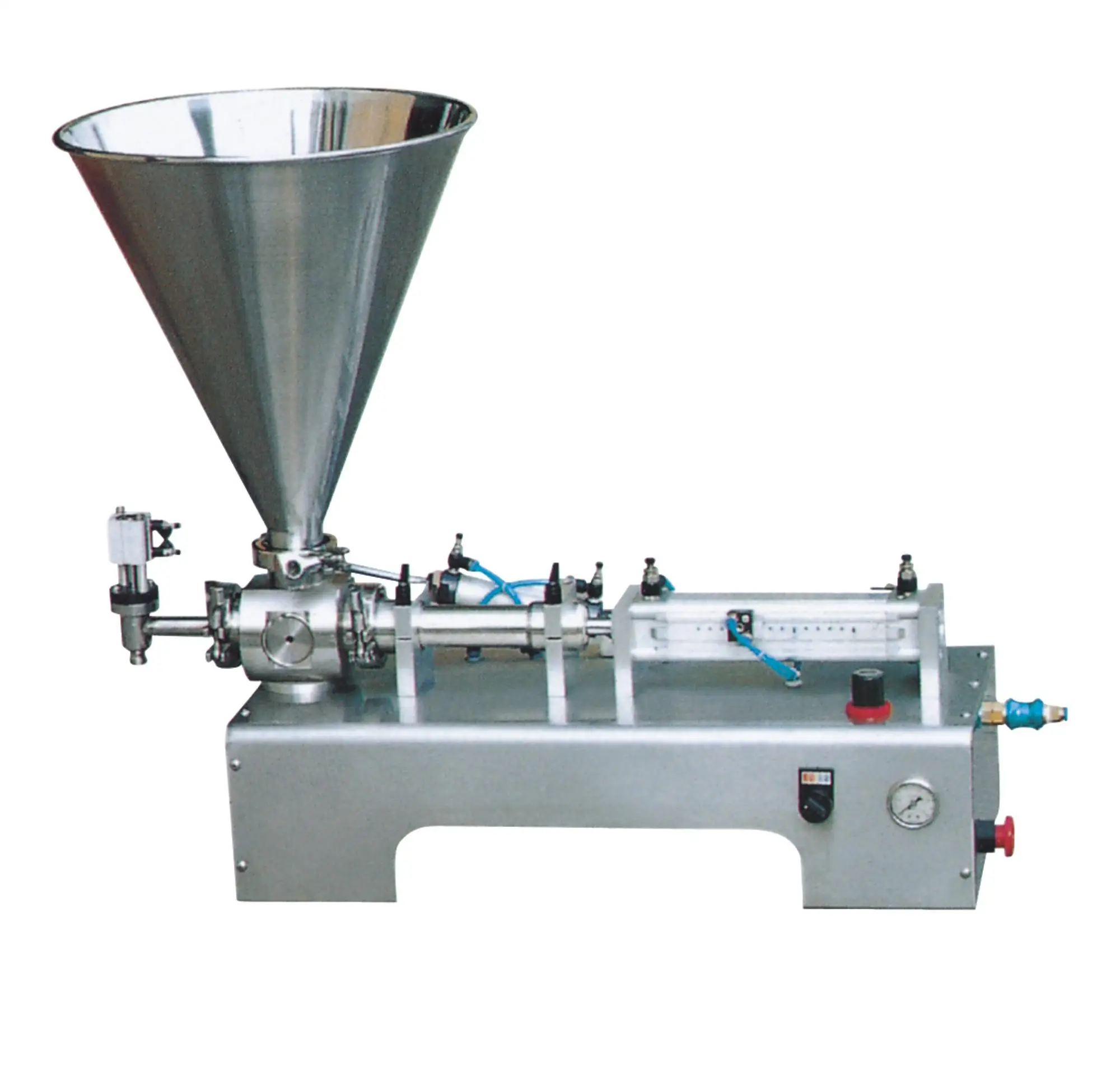 Bropack electric automatic 1000-5000ML paste bottle filling machine, suitable for food and chemical industry, high precision 1%,