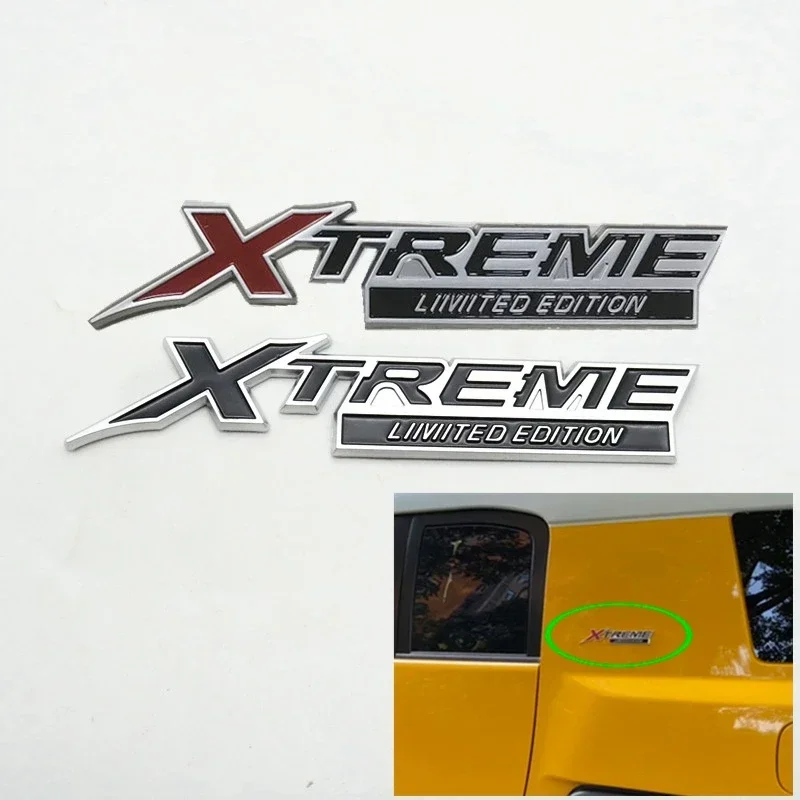 Car Styling Emblem XTREME Letter Limited Edition Decal Sticker For Land Cruiser Prado